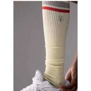 Free People Movement Logo Knee High Stripe Socks, $28 NWT